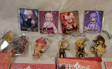 페이트 유라유라 참 컬렉션 아크릴 키링 화이트 노타 FGO