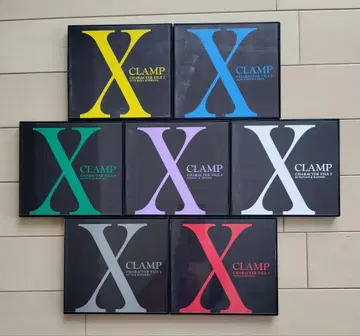 X 캐릭터 파일 7종 세트 CLAMP