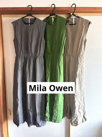 Mila Owen 슬리브리스 롱 원피스