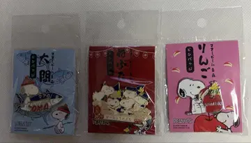 아오모리 한정판 스누피 핑 배지 오마 참치, 네부타, 사과