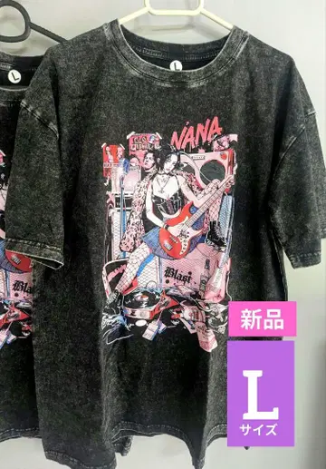 NANA 그래픽 프린트 티셔츠 L 사이즈