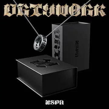 미개봉 새상품 aespa Dirty Crew Ring Ver.