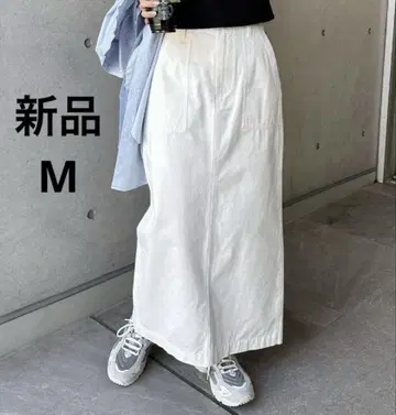 and me 앤도미 롱 스커트 하이 웨스트 베이커 스커트