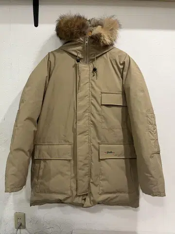 Schott NYC 다운 자켓 USA제 베이지 코요테