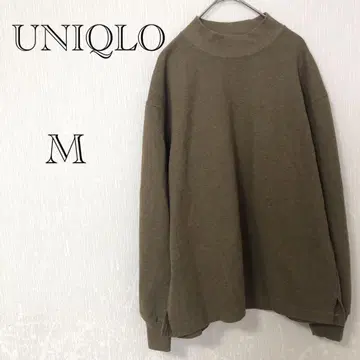 유니클로 유니클로 크루넥 니트 [M] 스웨터 코튼 블렌드