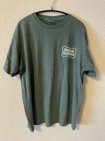 STANDARD CALIFORNIA 티셔츠 L 사이즈 올리브 그린