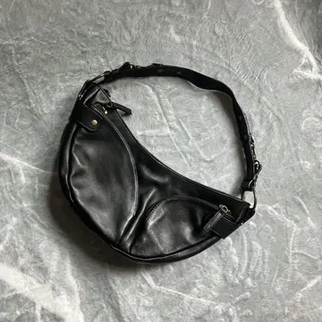 00s 아카이브 가죽 미니 숄더백 y2k