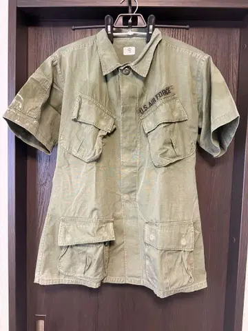 U.S. AIR FORCE 워크 셔츠 M 사이즈 올리브 그린