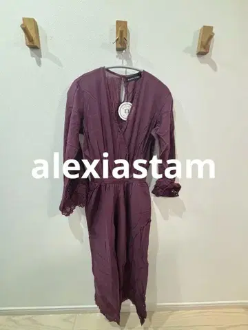 ALEXIA STAM 퍼플 올인원 M 사이즈