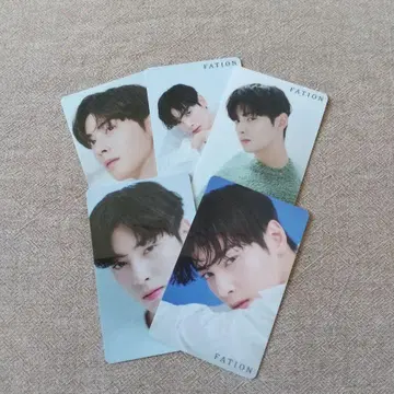 ASTRO 차우누 우누 FATION AR 트레이딩 카드 세트