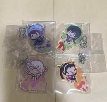 이야기 모노가타리 시리즈 오나마에피탄코 아크릴 키링 4종 세트