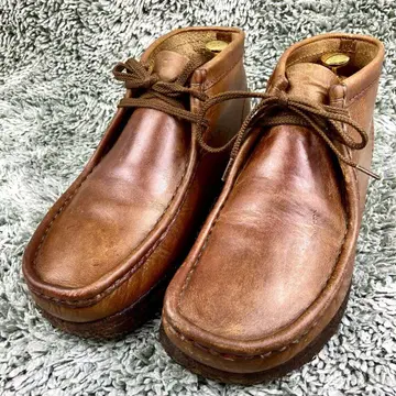 Clarks 클락스 왈라비 가죽 브라운 8 26cm