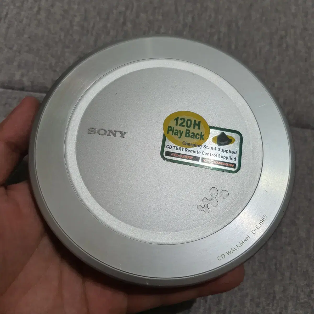 Sony Walkman CDP D-EJ985 CD Player (for parts) | Bunjang Global