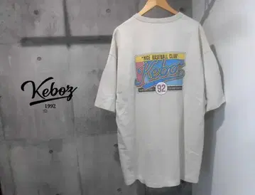 KEBOZ 케보즈 헤비 코튼 오버 사이즈 티셔츠 XXL 2XL