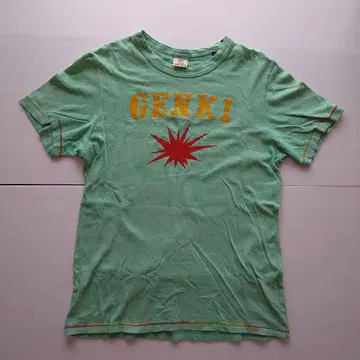 TIGRE BROCANTE GENKI 티셔츠 S 사이즈 민트 그린