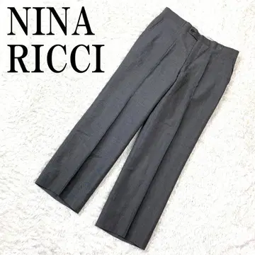 NINA RICCI 니나리치 슬랙스 팬츠 그레이 M B981