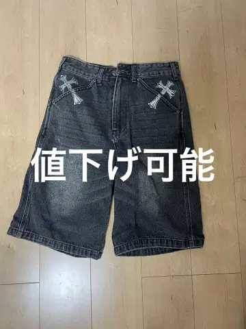 ANTIMID 블랙 숏 팬츠 S