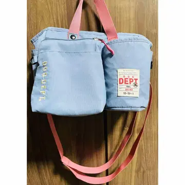 DOG DEPT 보스턴 백 라이트 블루