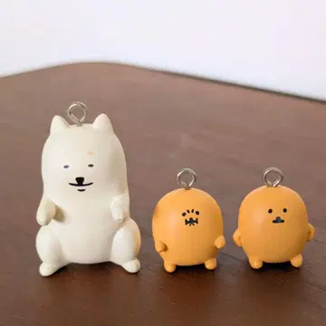 농담곰 키링 따라갈게 대형견 모구라 고로케 세트
