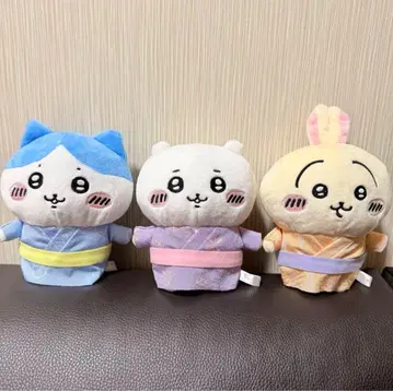 치이카와 유카타 봉제 인형 하치와레 치이카와 토끼