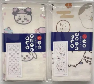 치이카와 랜드 손수건 타월 리본 신이신가요! 2개 세트