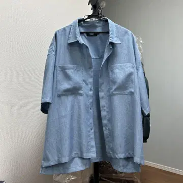 AZUL 파란색 겉옷