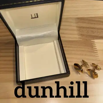Dunhill 골드 커프스 단추, 박스 포함