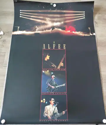 ALFEE 알피 라이브 포스터 80년대