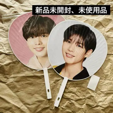 나니와단시 부채 나가오 켄토 2장 세트 미개봉 미사용