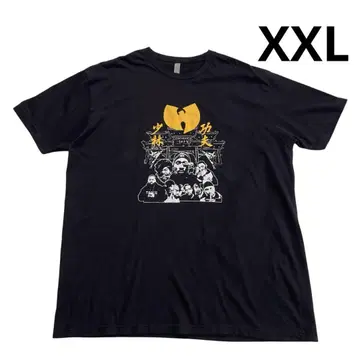 우탕쿤 쿵푸 티셔츠 XXL 블랙 NEXT LEVEL