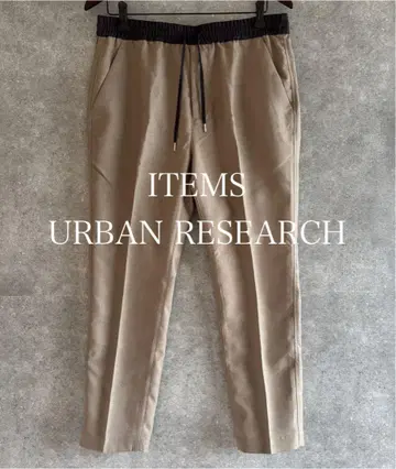 URBAN RESEARCH ITEMS 핑 헤드 테이퍼드 이지 팬츠