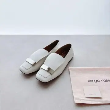 미사용 세르지오로시 sr1 SLIPPER 플랫슈즈 37