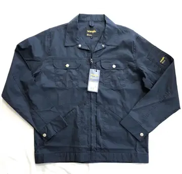 Wrangler 랭글러 워크 자켓 얇은 소재 네이비 L 미사용