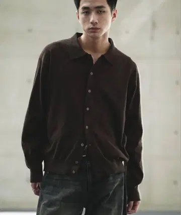 T/C 기본 니트 셔츠 카디건