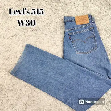 리바이스 515 데님 팬츠 스트레이트 하이 웨스트 필리핀 제
