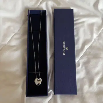 SWAROVSKI 목걸이 실버 하트