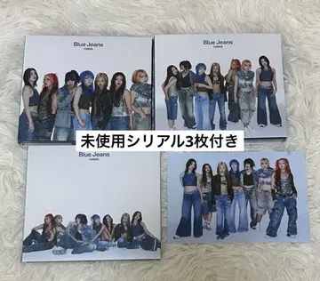 HANA Blue Jeans 3 형태 세트 엽서