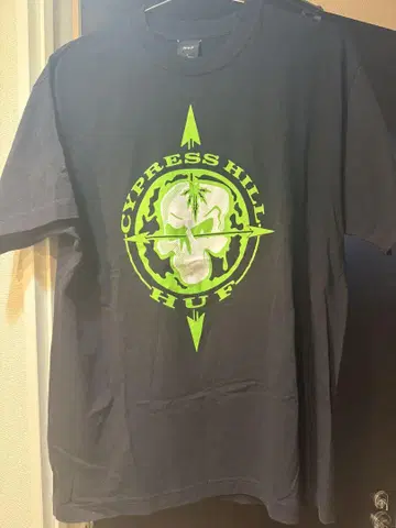 HUF Cypress Hill 콜라보 티셔츠 L 사이즈