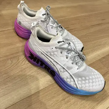 PUMA 푸마 포에버 런 나이트로 27.5cm 화이트