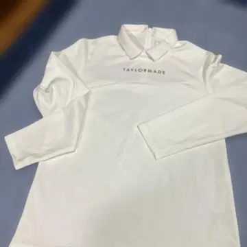 TAYLORMADE 여성용 긴팔 피케 셔츠 화이트