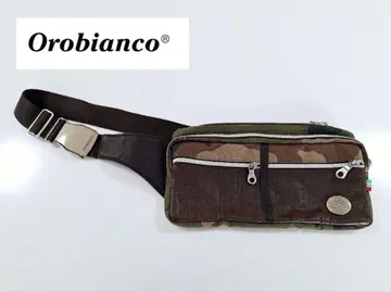 컨디션 최상 Orobianco 오로비안코 카모플라쥬 바디백