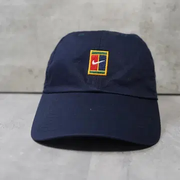 나이키 테니스 라인 90년대 복각 캡 모자 네이비