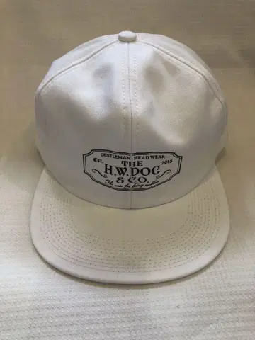 THE H.W.DOG&CO. 트럭 캡 화이트 38