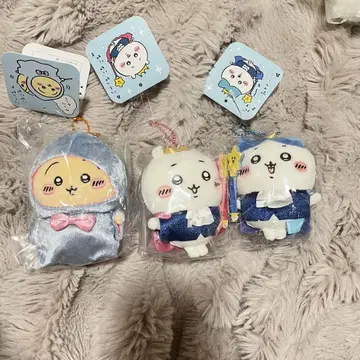 치이카와 (먼작귀) 토끼 하치와레 3개 세트