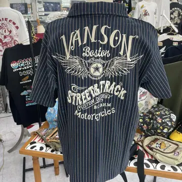(6) VANSON 스트라이프 피케 셔츠
