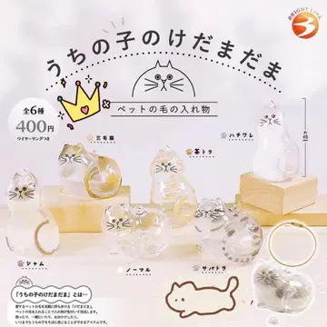 선착순! 우리 아이의 케다마다마 가챠 전 6종 세트