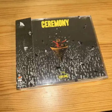 King Gnu CD CEREMONY 초회 한정판 킹 누