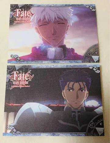 fate ubw 아처 랜서 쿠후린 엽서 포스카
