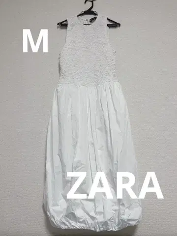 ZARA 자라 셔링 벌룬 원피스 M