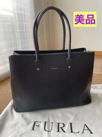FURLA 토트백 블랙 A4